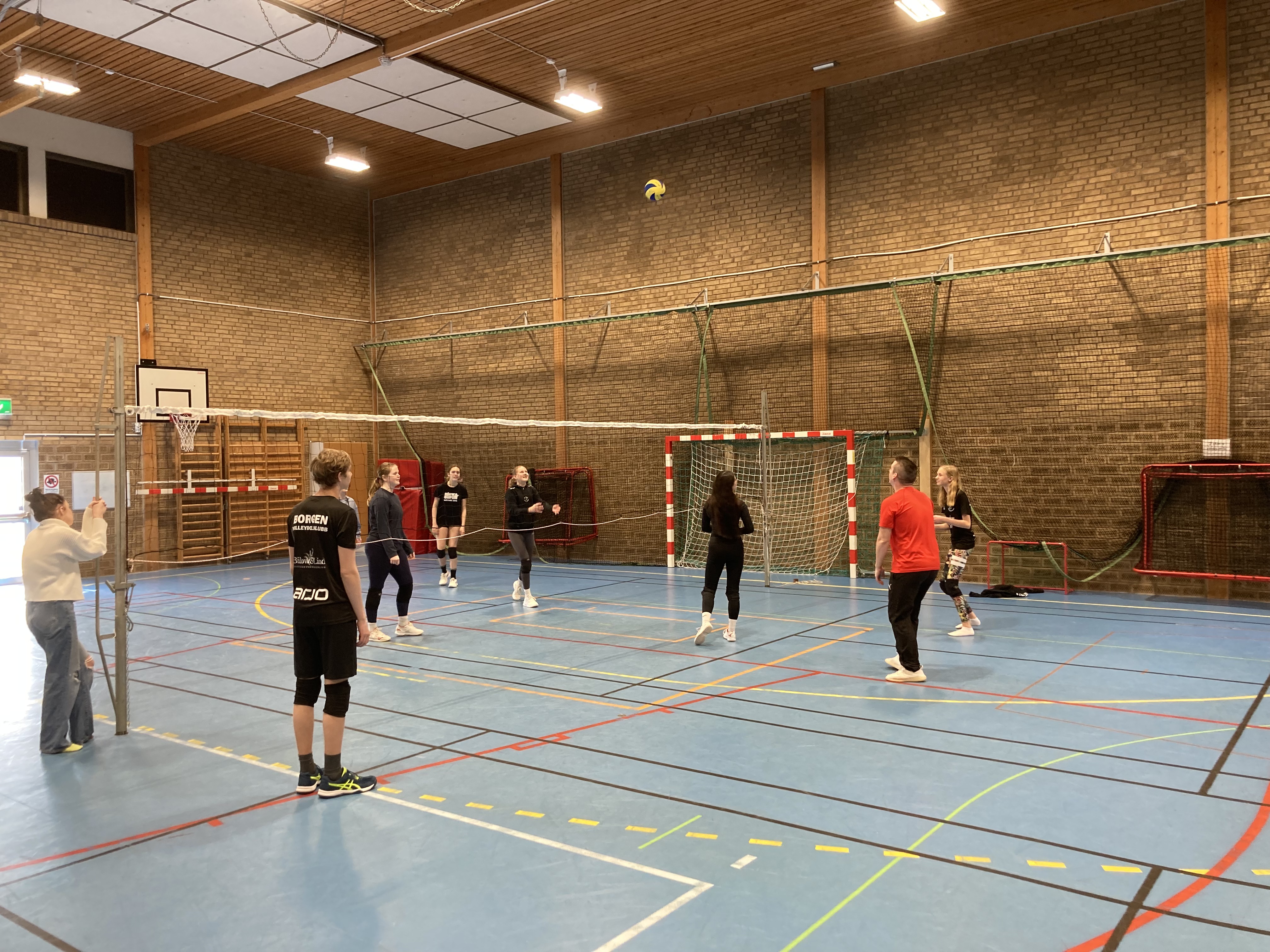 Tränarkurs i Kidsvolley hos Borgen. Foto: Jonas Brink