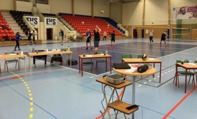 Tränarutbildning i Ängelholm med instruktören Jonas Brink 2021. Foto: Jonas Brink
