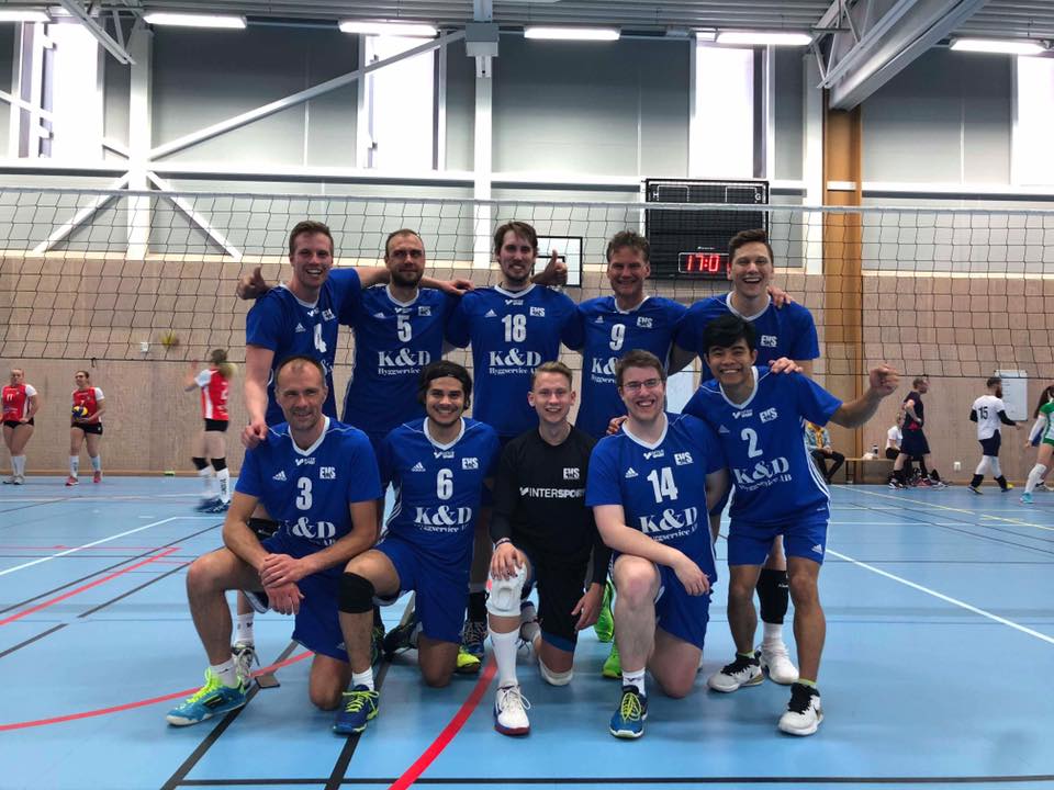 DM 2018 med de skånska mästarna Engelholms VS. Foto: Skånes VBF